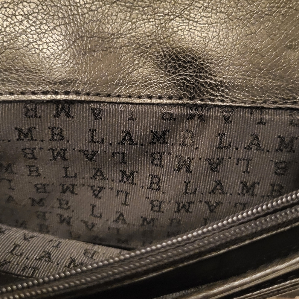 L.A.M.B. Black and White Wallet with Artistic Design - Picture 6 of 14